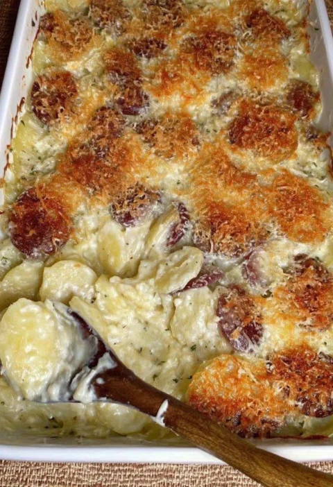 Creamy Baked Potato Gratin