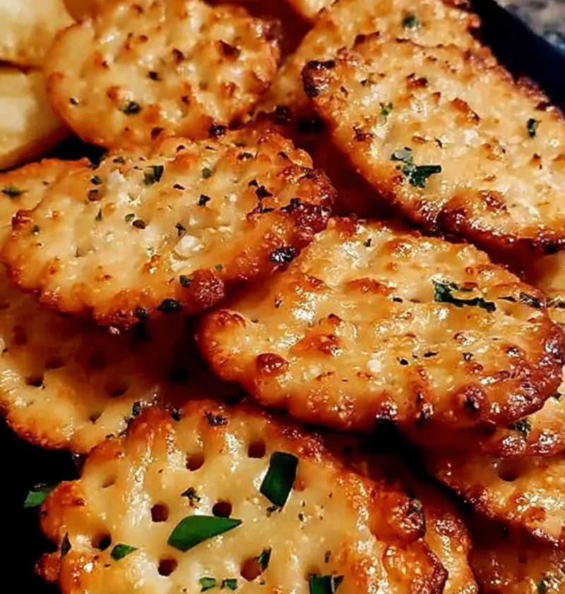 Garlic Bread Ritz Bits