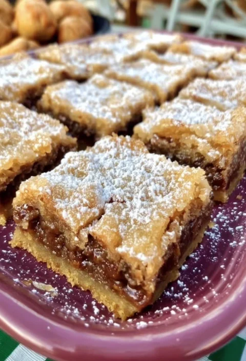 Gooey Butter Pecan Bars