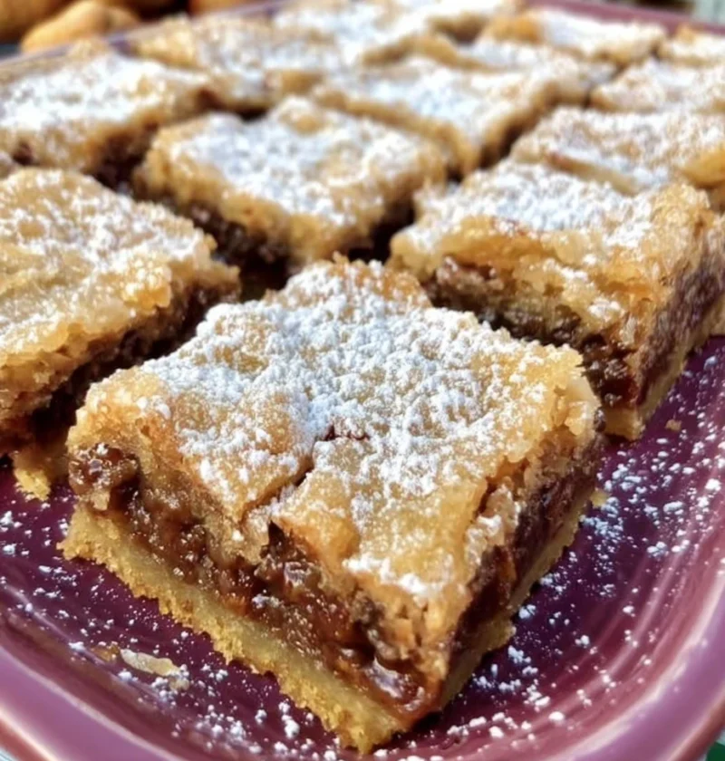 Gooey Butter Pecan Bars