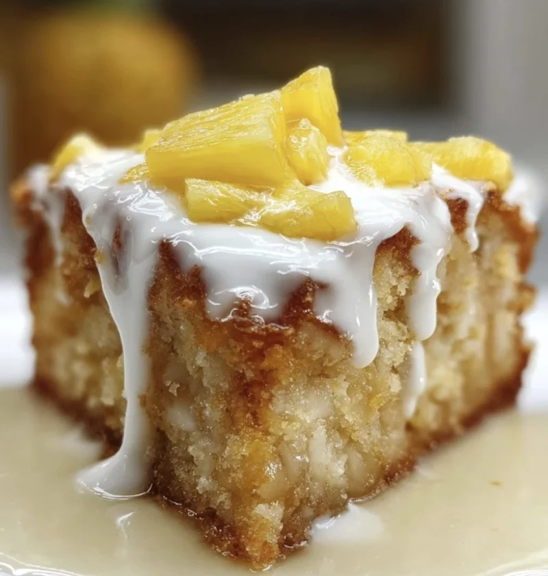 Hawaiian Pineapple Cake