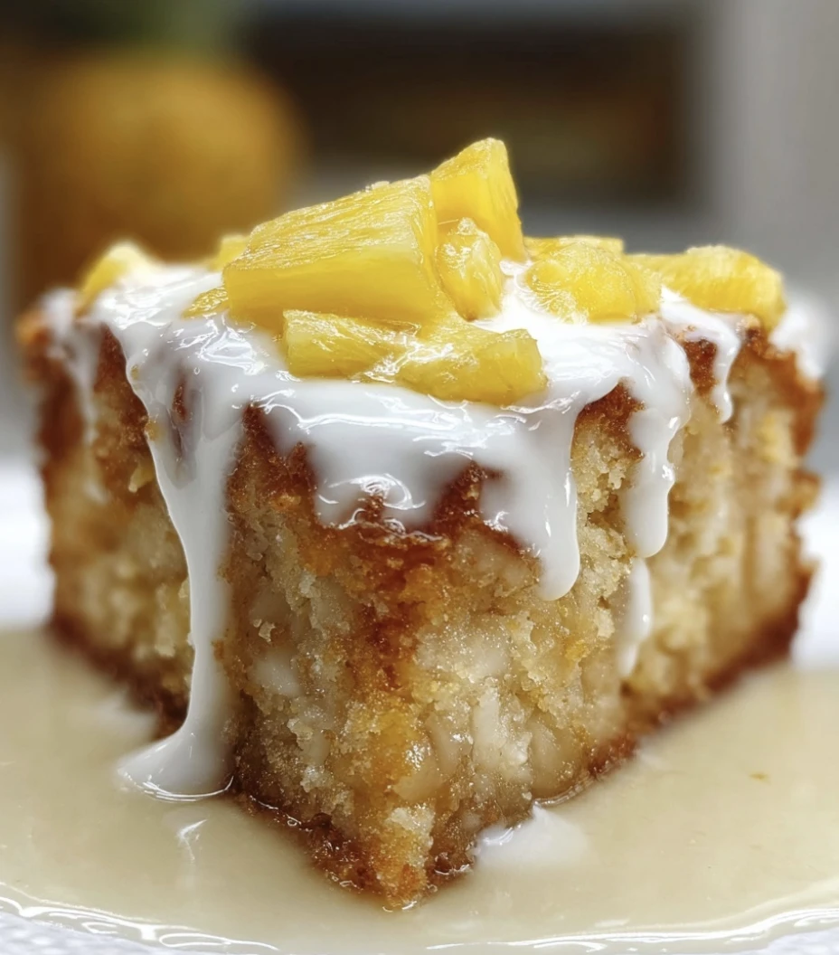 Hawaiian Pineapple Cake