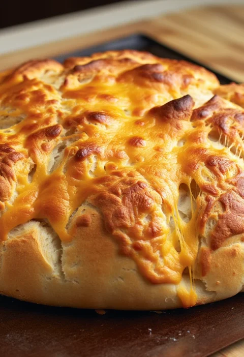 No-knead Cheesy Bread Recipe Easy Cheesy No-knead Bread Best No-knead Cheesy Bread No-knead Cheese Bread Tips No-knead Che...