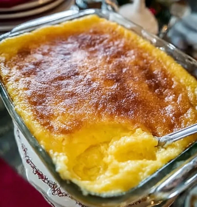Oldfashioned Baked Custard Pudding
