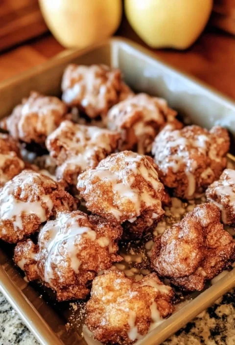 Baked Apple Fritters