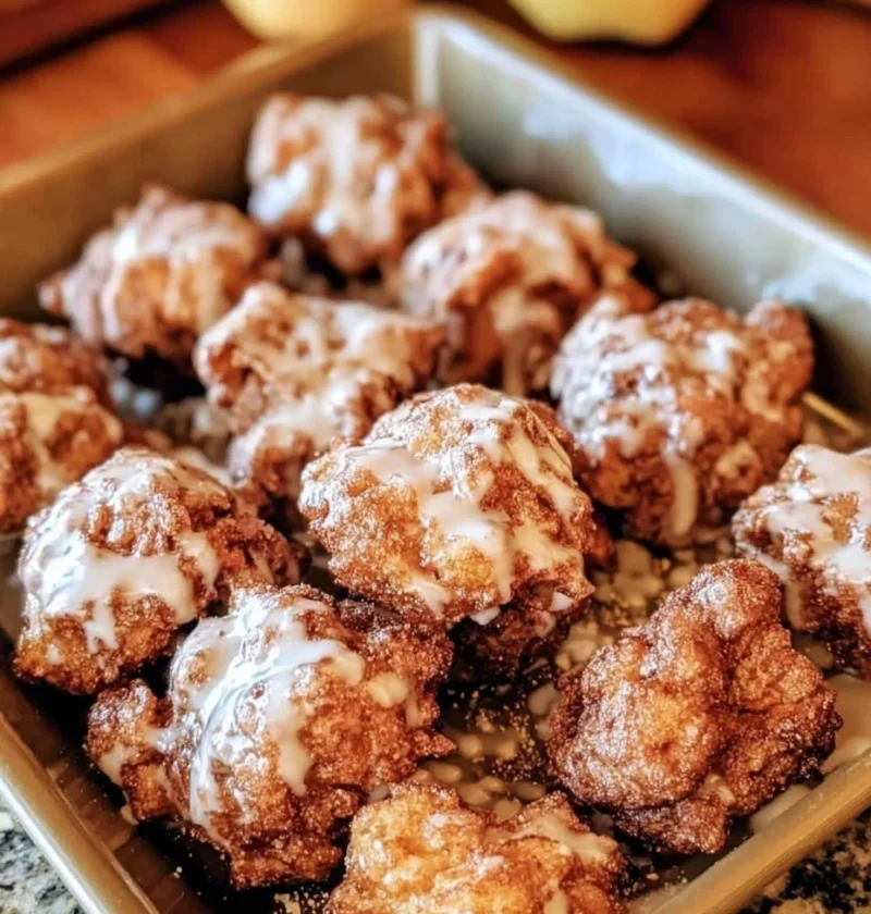 Baked Apple Fritters