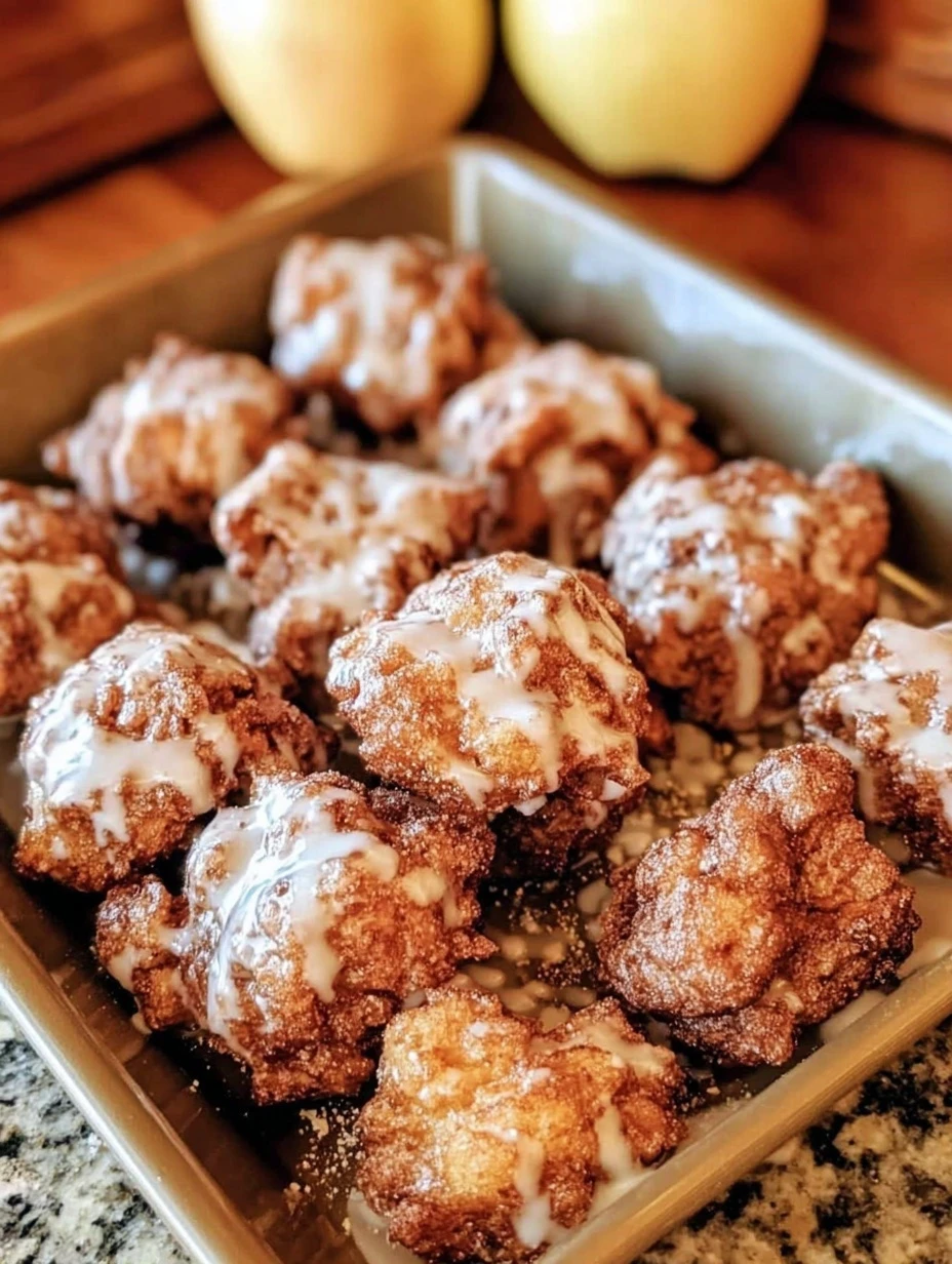 Baked Apple Fritters