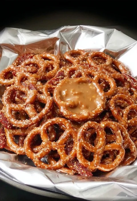 Butter Toffee Pretzels