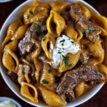 Beef and Gravy with Mashed Potatoes