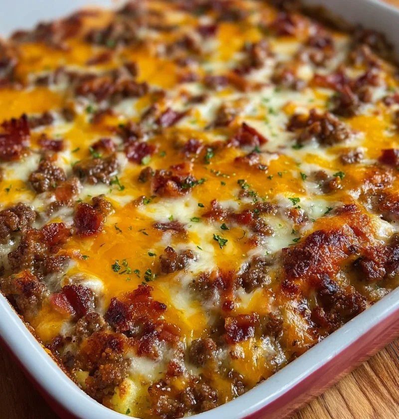 Make Ahead Sausage Casserole