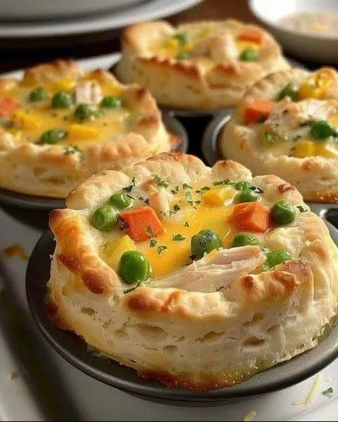 Mini Chicken Pot Pies