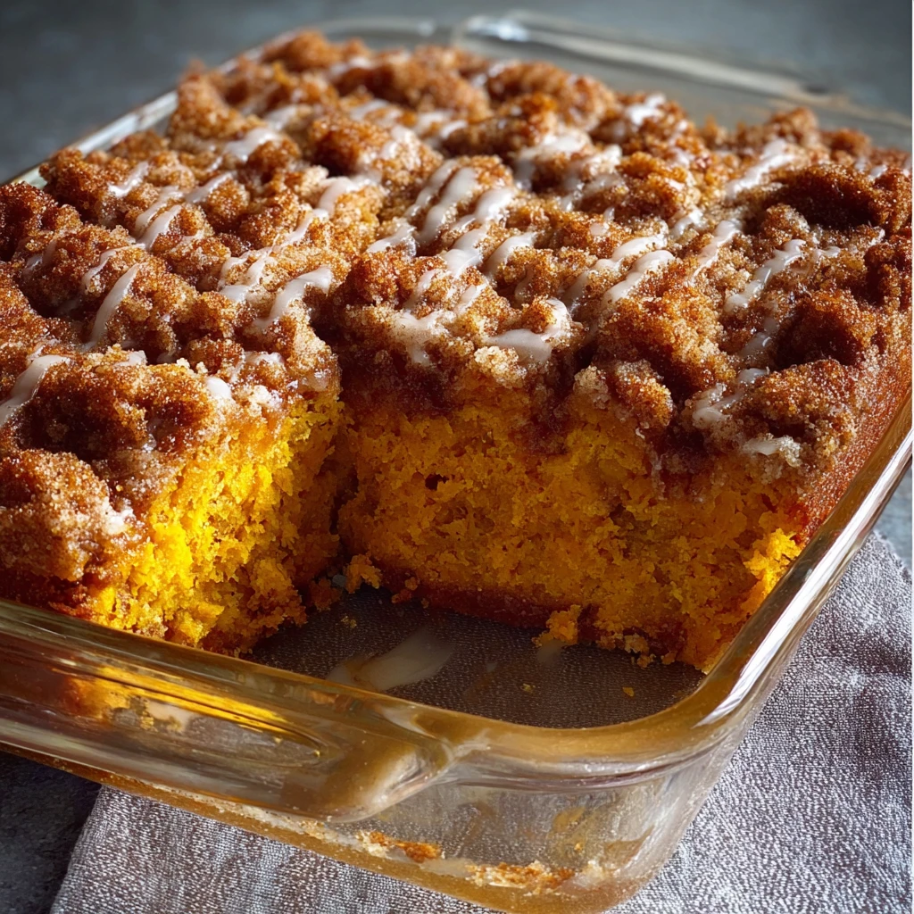 Pumpkin Spice Crumb Cake