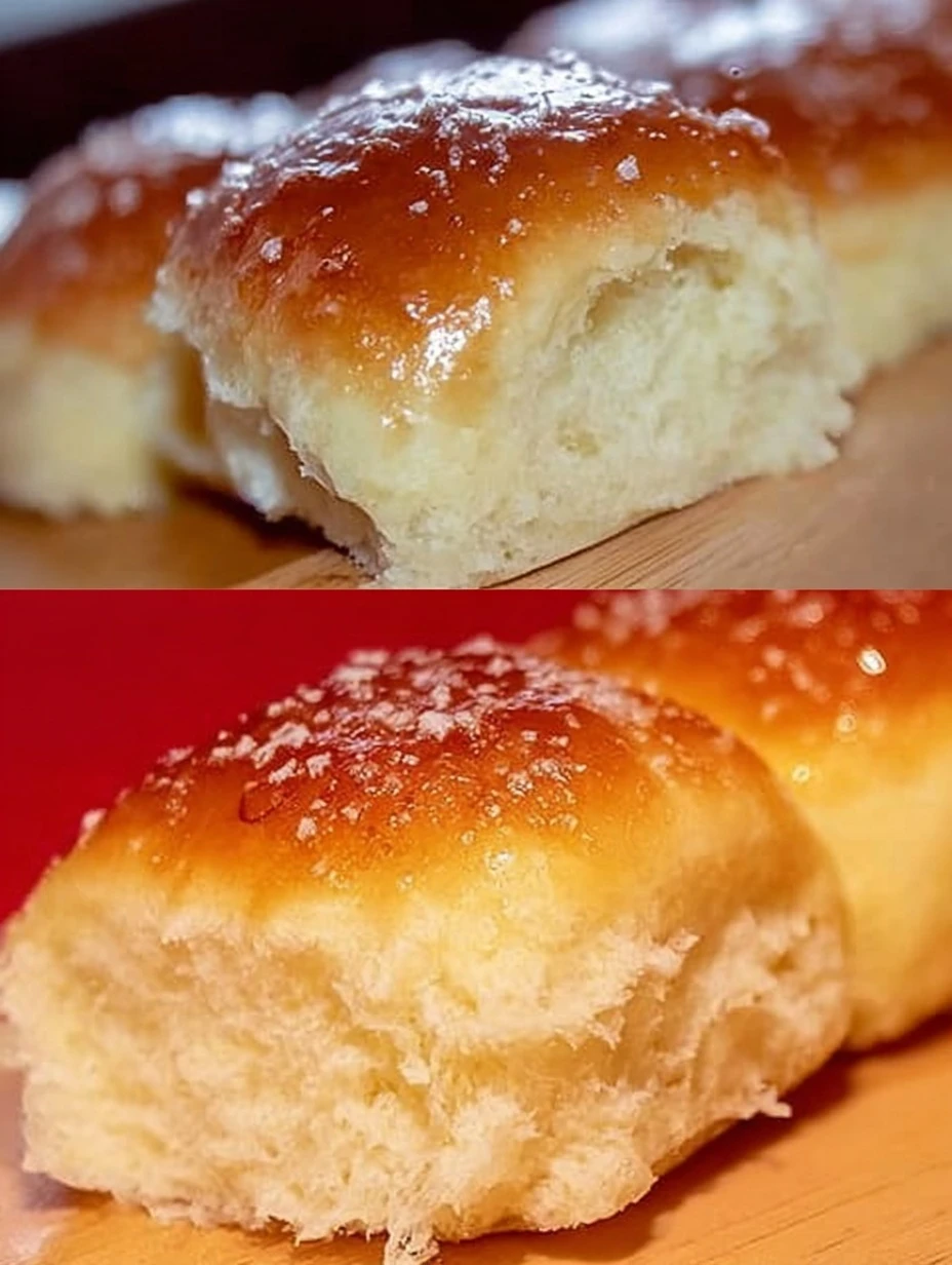 soft fluffy homemade milk-buns