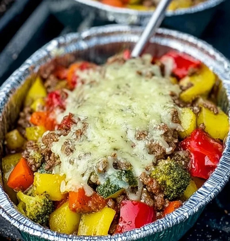 Hearty Skillet Protein Veggie Simmer